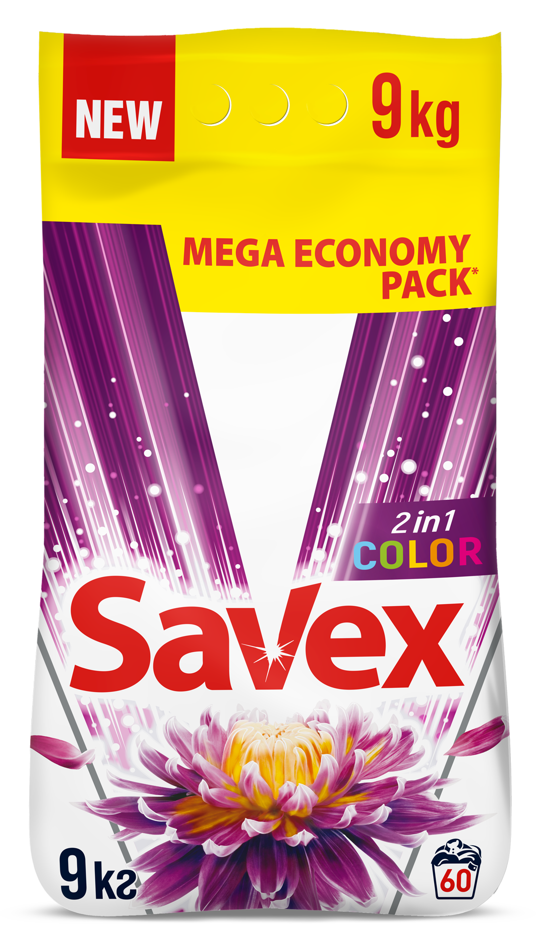 

Пральний порошок Savex Color 9 кг