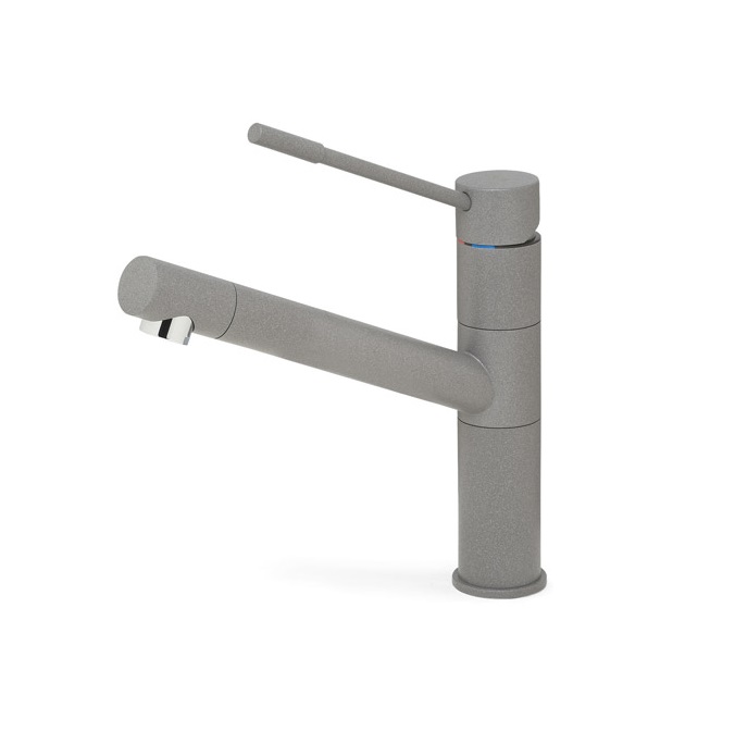 

Кухонный смеситель Elleci Sava titanium 73 Серый