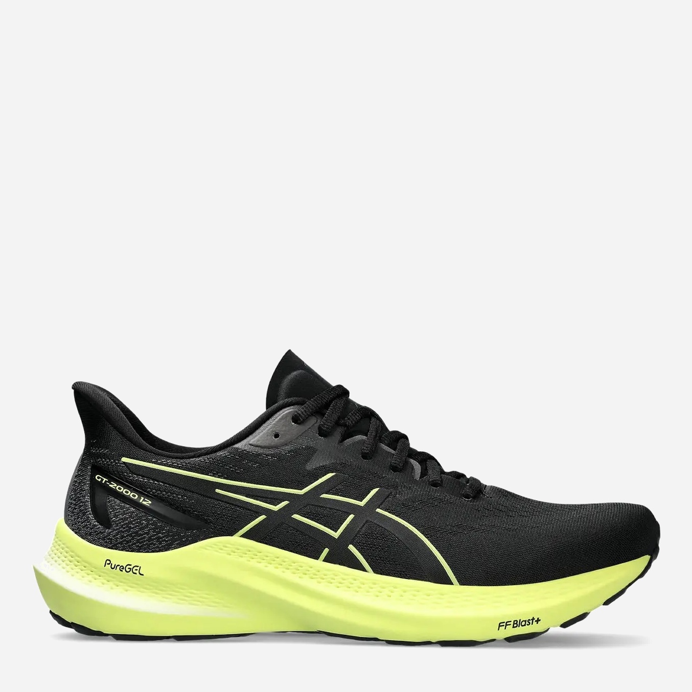 Акція на Чоловічі кросівки для бігу ASICS Gt-2000 12 1011B691-003 46 (11.5US) 29 см Чорні від Rozetka