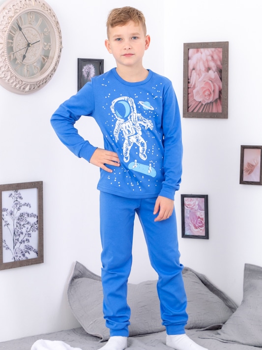 Акція на Дитяча піжама для хлопчика Носи своє 6076-015-33-4 116 см Джинс (p-11011-147320) від Rozetka