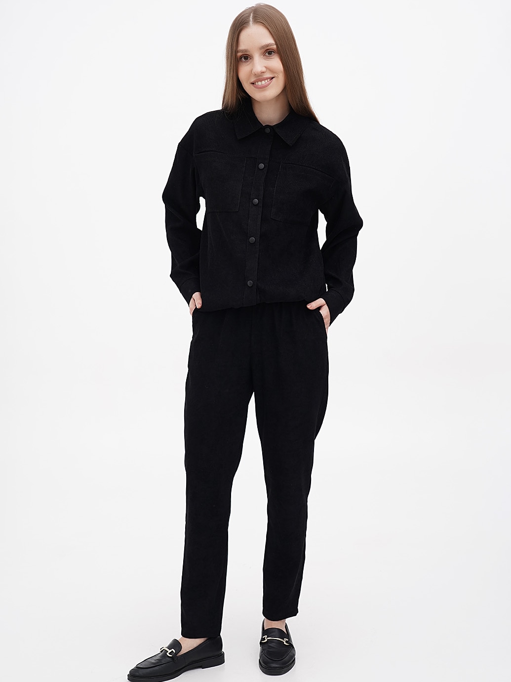 Акція на Штани жіночі EQUILIBRI VLN Pant Velvet 3 XL Black від Rozetka