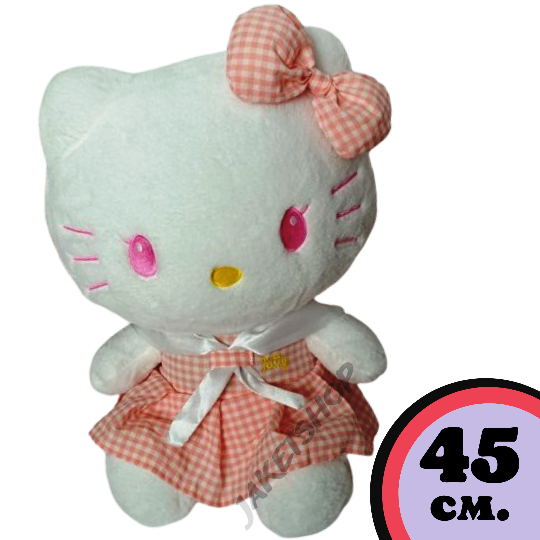 Мягкая плюшевая игрушка Хеллоу Китти фигурка Hello Kitty кукла в ...