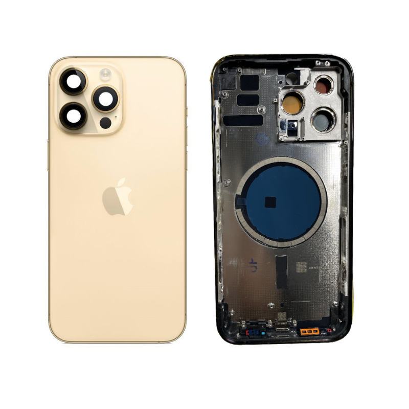 Корпус iPhone 14 Pro Max Gold із магнітами, сіточки в комплекті H/C ...
