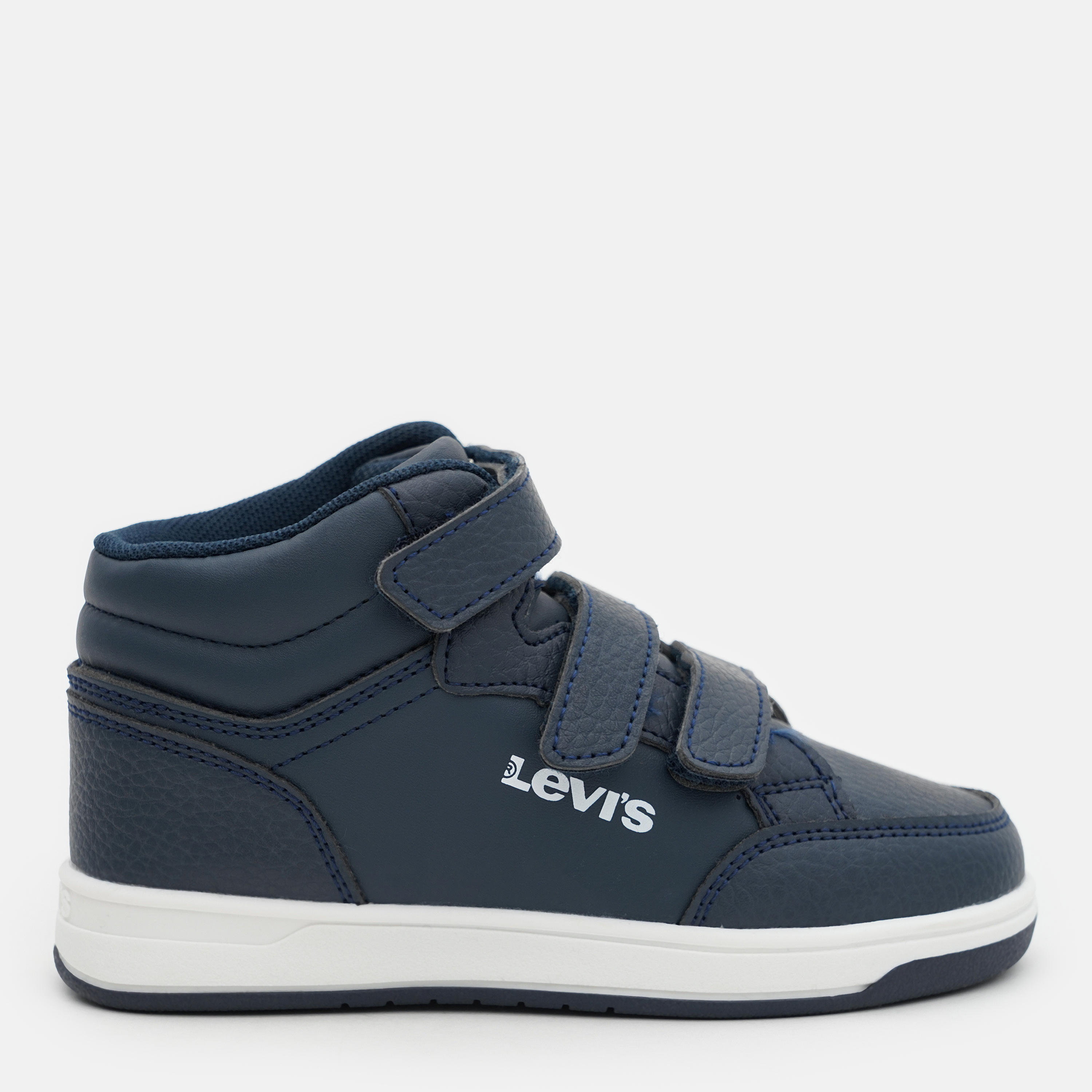 Акція на Підліткові демісезонні черевики для хлопчика Levi's Memphis VMEM0004SNAVY 0040 37 Темно-сині від Rozetka