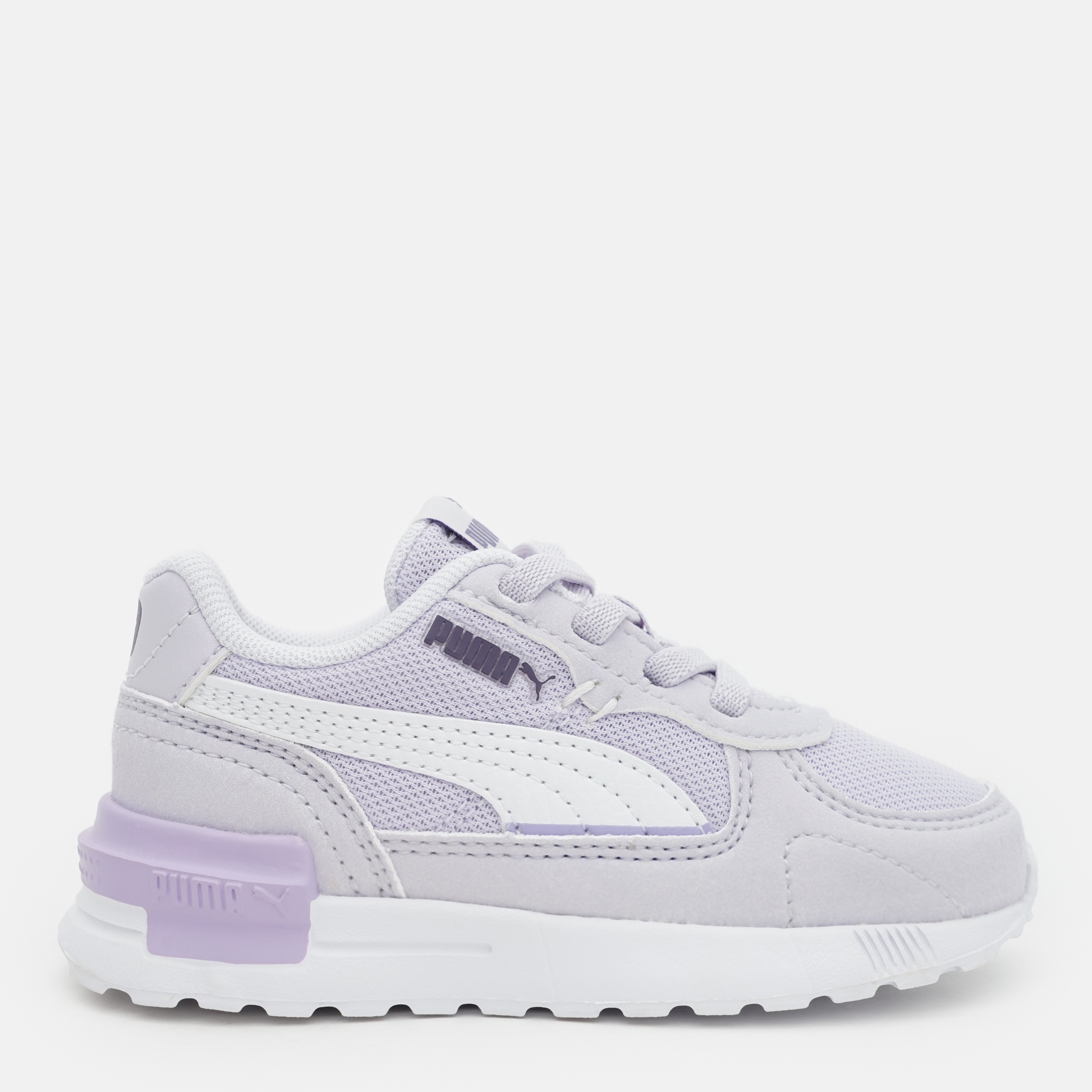 Акція на Дитячі кросівки для дівчинки Puma Graviton AC Inf 38198922 27 (9) Spring Lavender-Puma White-Purple Charcoal від Rozetka