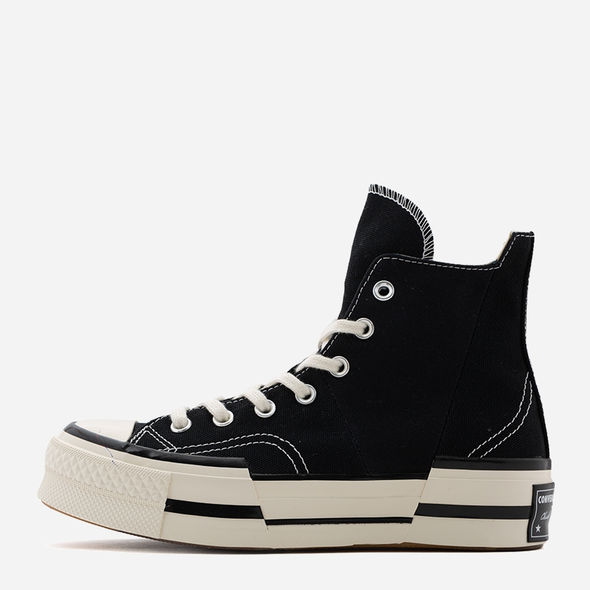 Акція на Жіночі кеди високі Converse Chuck 70 Plus A00916C 40 Чорні від Rozetka