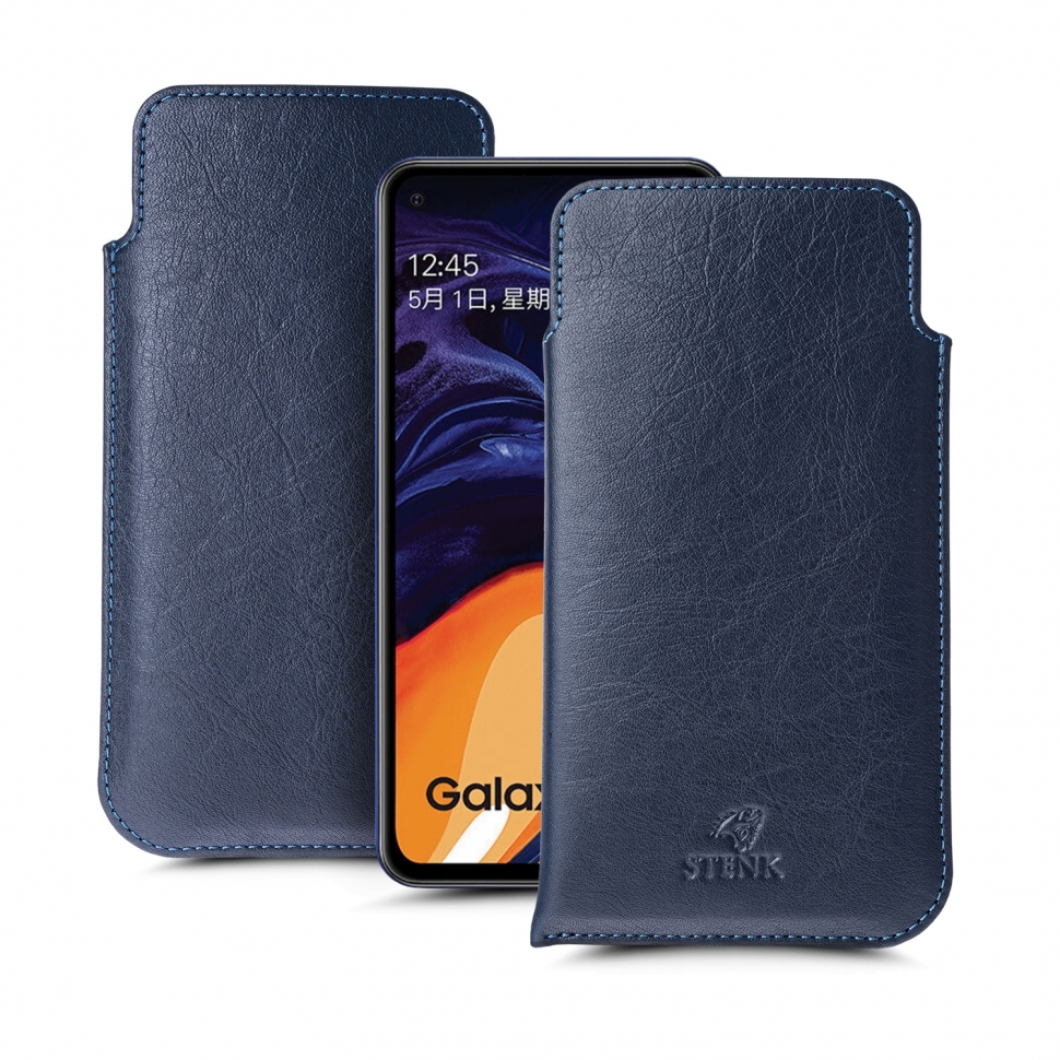 

Футляр Stenk Elegance для Samsung Galaxy A60 Синий