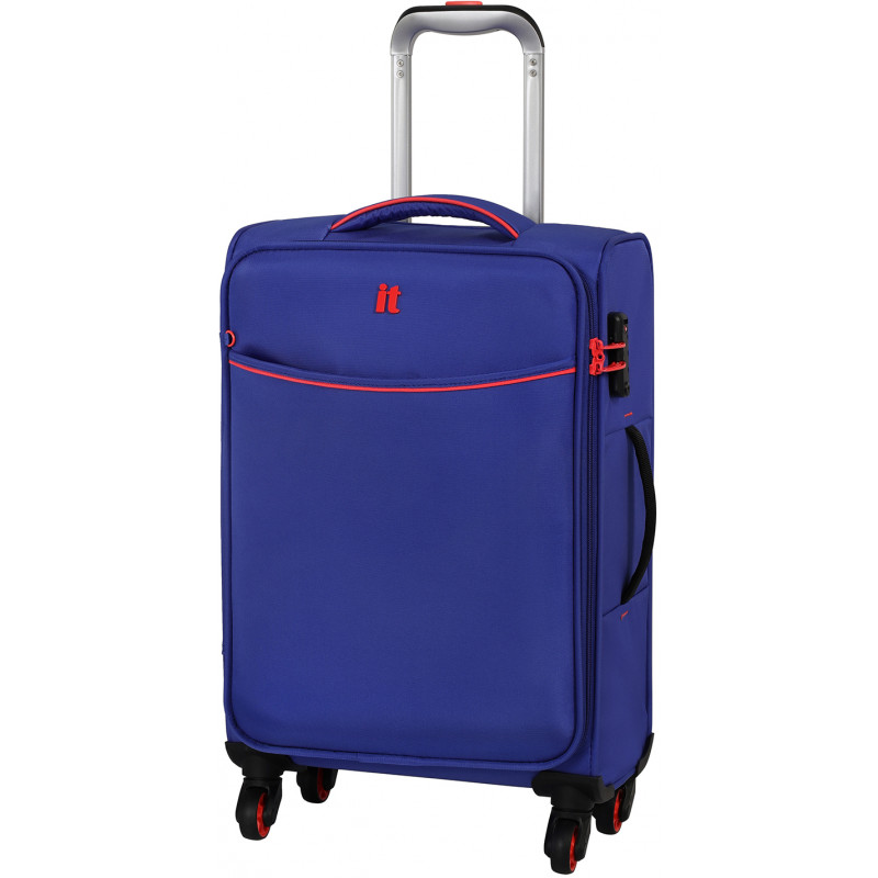 Чемодан на 4 колесах IT Luggage HEXA Black L exp. 128/157л (IT16-2387-08-L-S001)