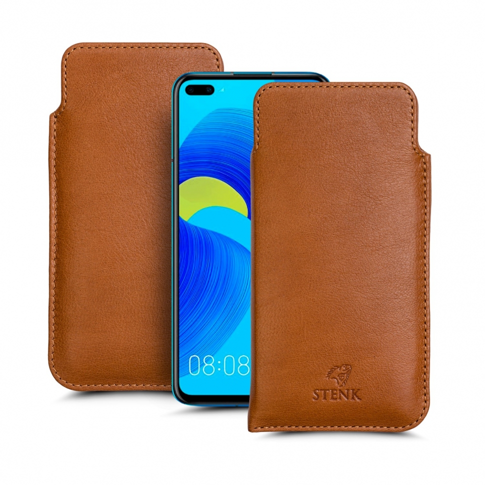 

Футляр Stenk Elegance для Huawei Nova 6 Camel