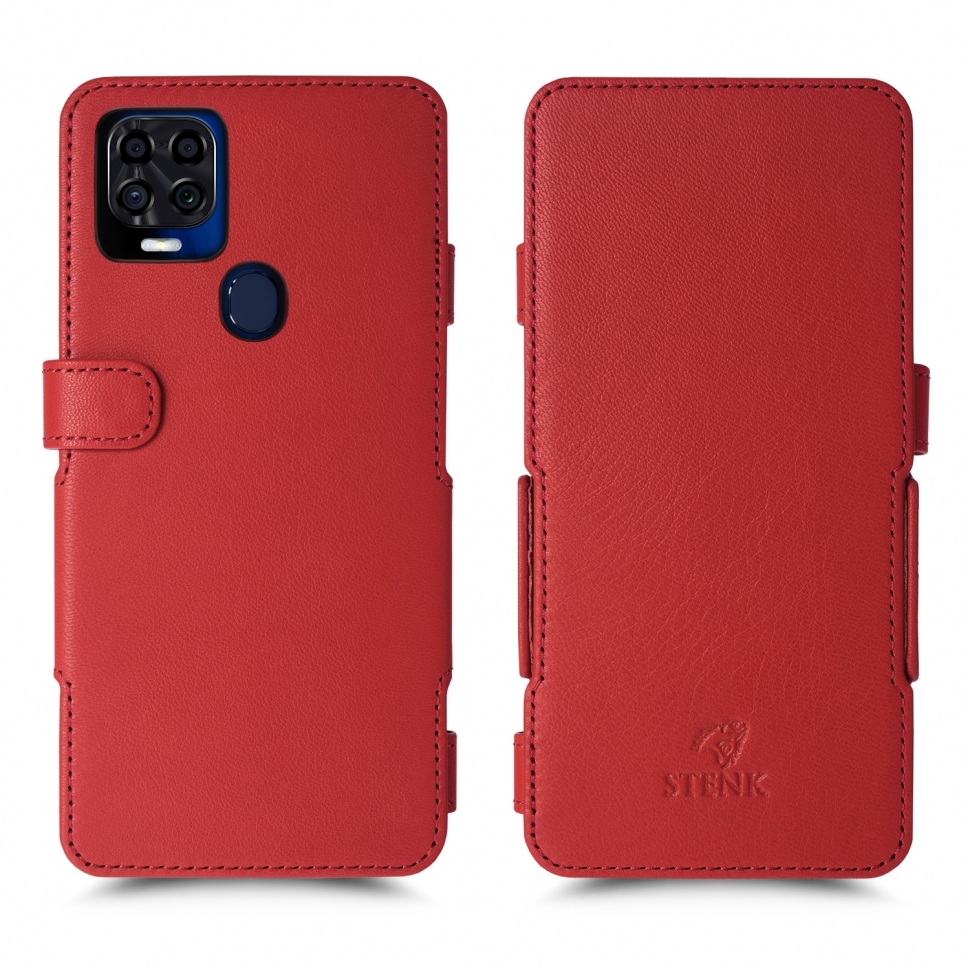 

Чехол книжка Stenk Prime для ZTE Blade V2020 Красный