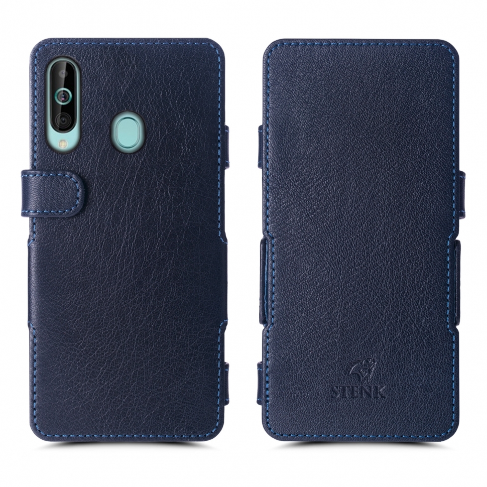 

Чехол книжка Stenk Prime для Samsung Galaxy A60 Синий