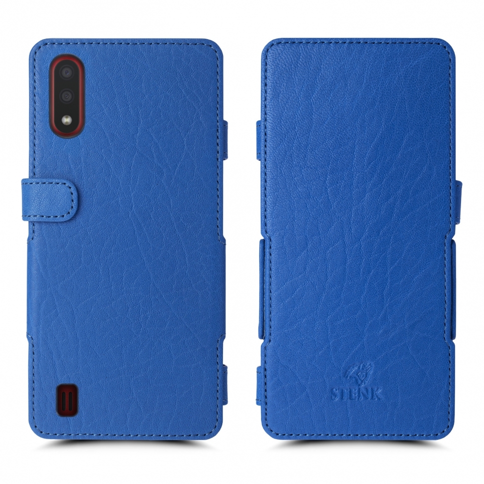 

Чехол книжка Stenk Prime для Samsung Galaxy A01 Ярко-синий