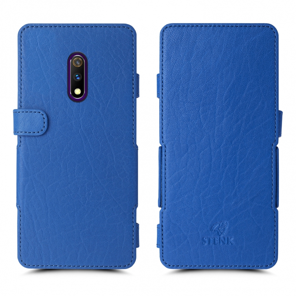 

Чехол книжка Stenk Prime для Realme X Ярко-синий