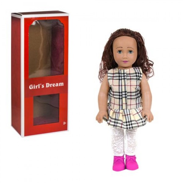 

Кукла "Girl's Dream", 45 см (в бежевую клеточку) 8920 С TRG-26606