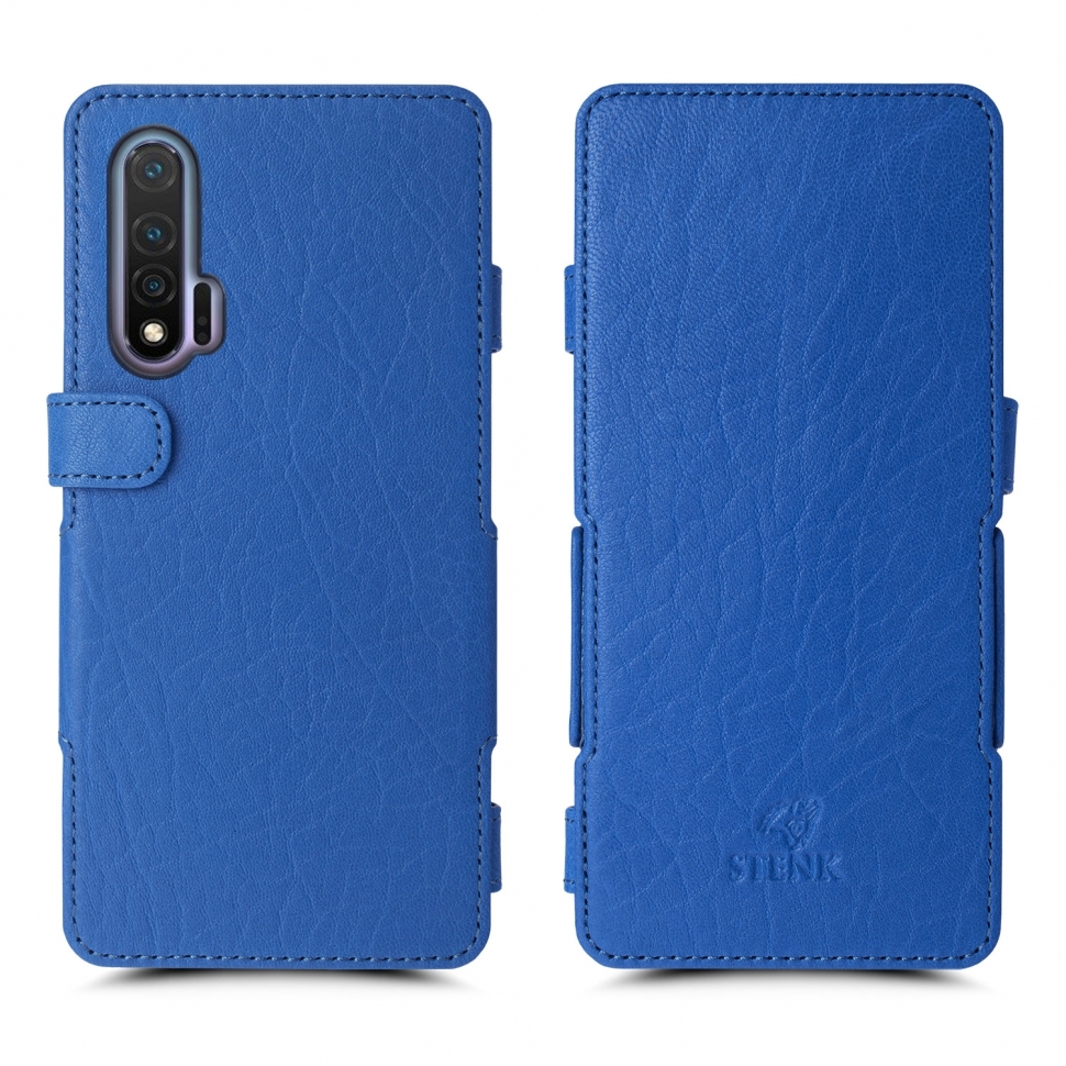 

Чехол книжка Stenk Prime для Huawei Nova 6 Ярко-синий