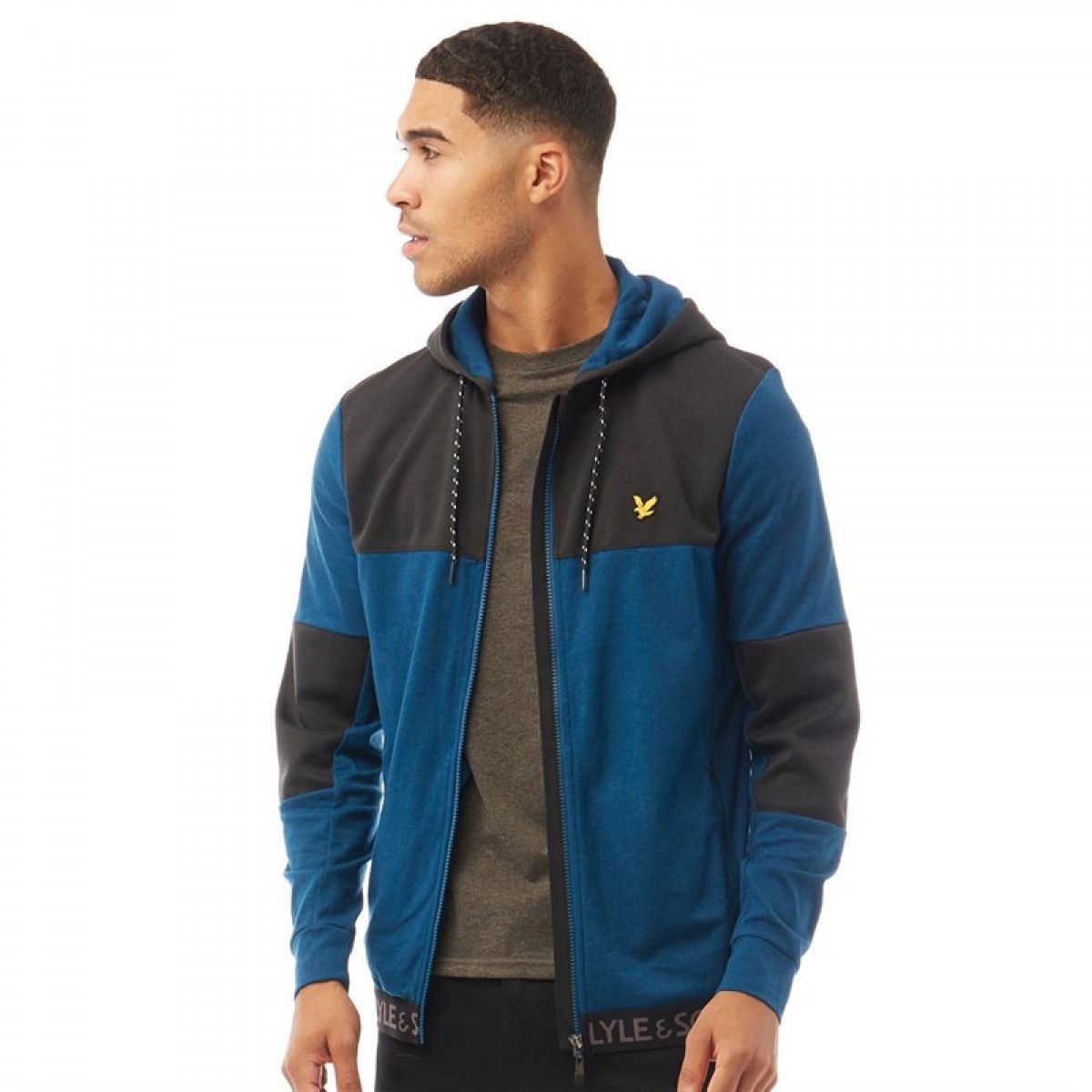 

Толстовка Lyle And Scott Vintage Colour Breaker Midlayer Z788 Deep Fjord Marl Dark Turquoise, XS (42)