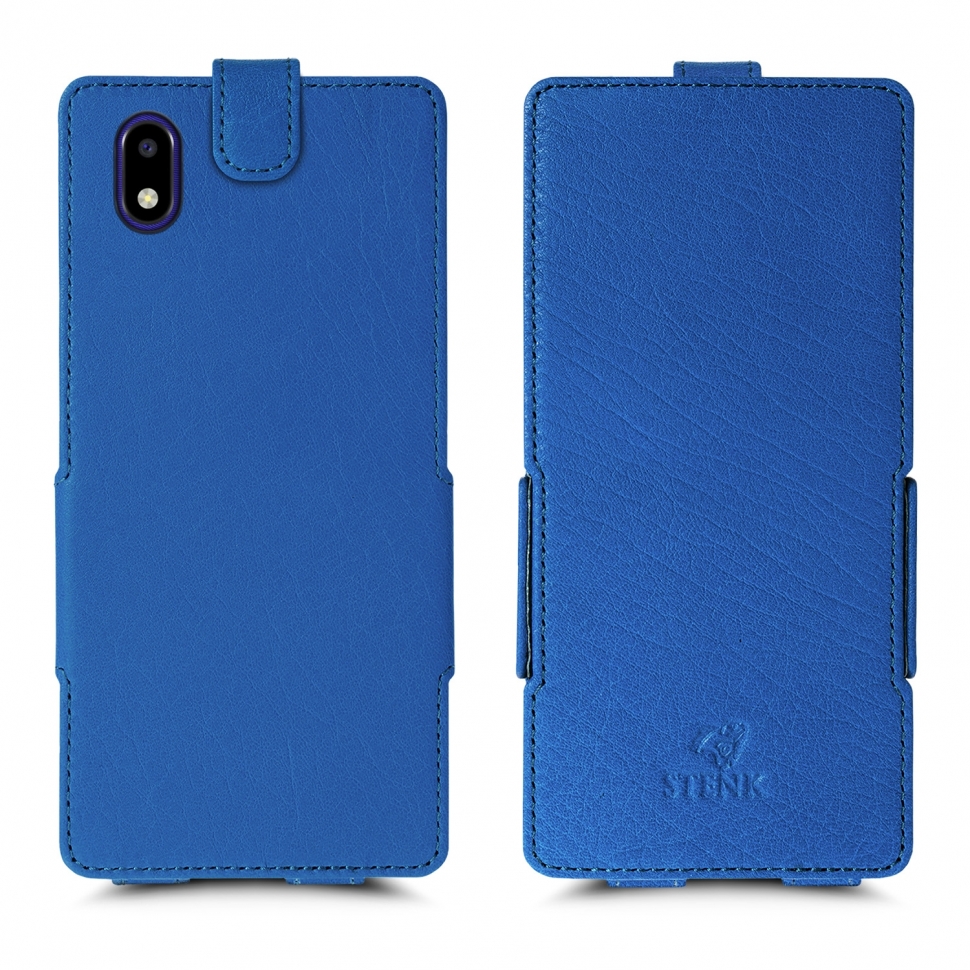 

Чехол флип Stenk Prime для ZTE Blade A3 (2020) Ярко-синий