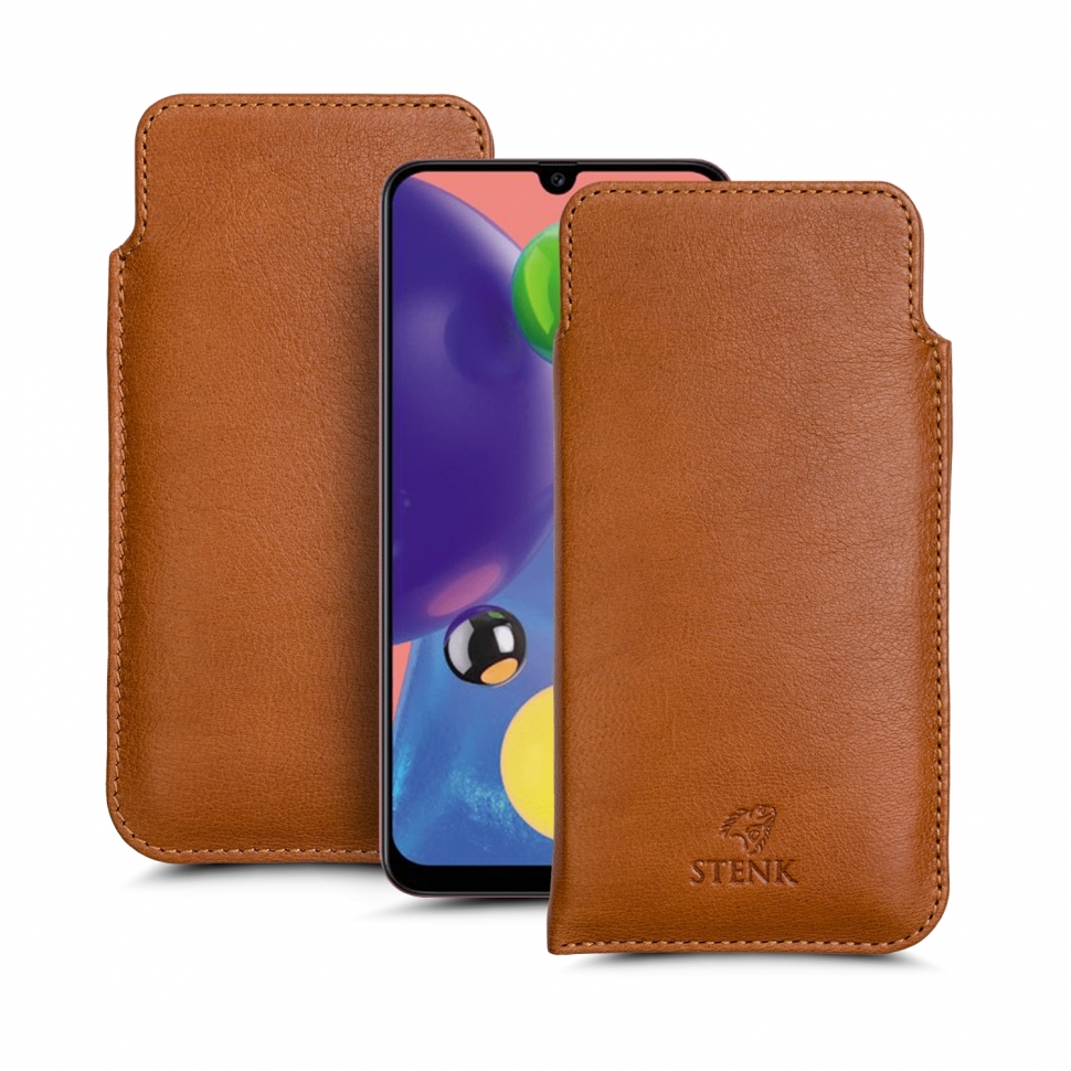 

Футляр Stenk Elegance для Samsung Galaxy A70s Camel