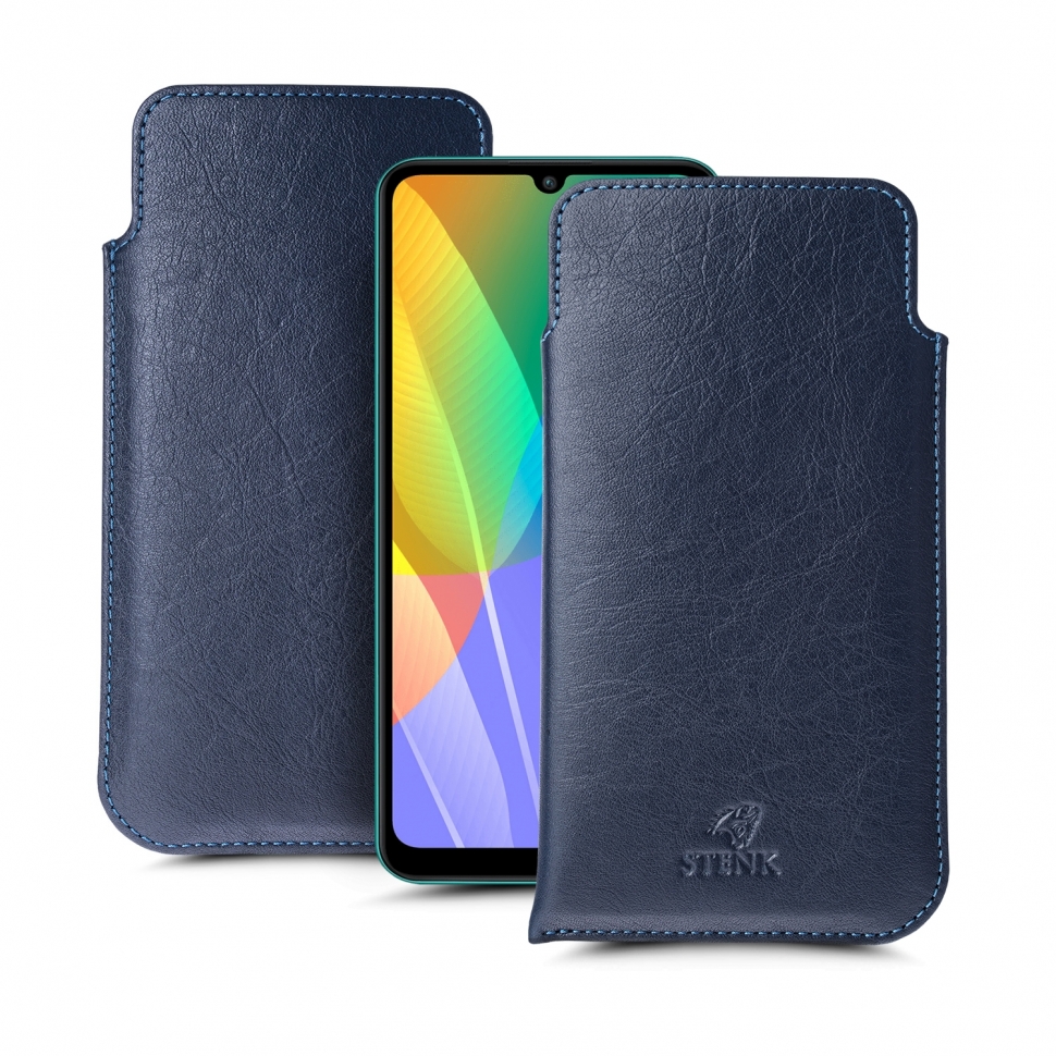 

Футляр Stenk Elegance для Huawei Y6P Синий