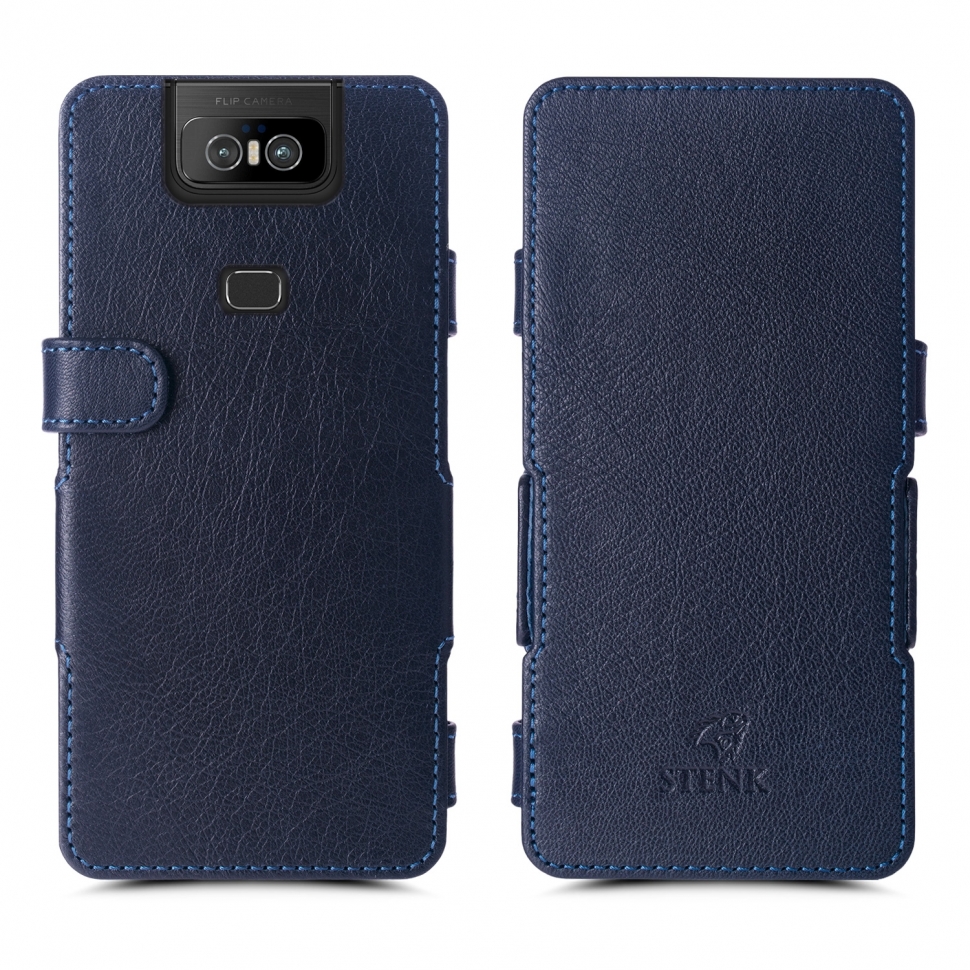 

Чехол книжка Stenk Prime для ASUS ZenFone 6 Синий