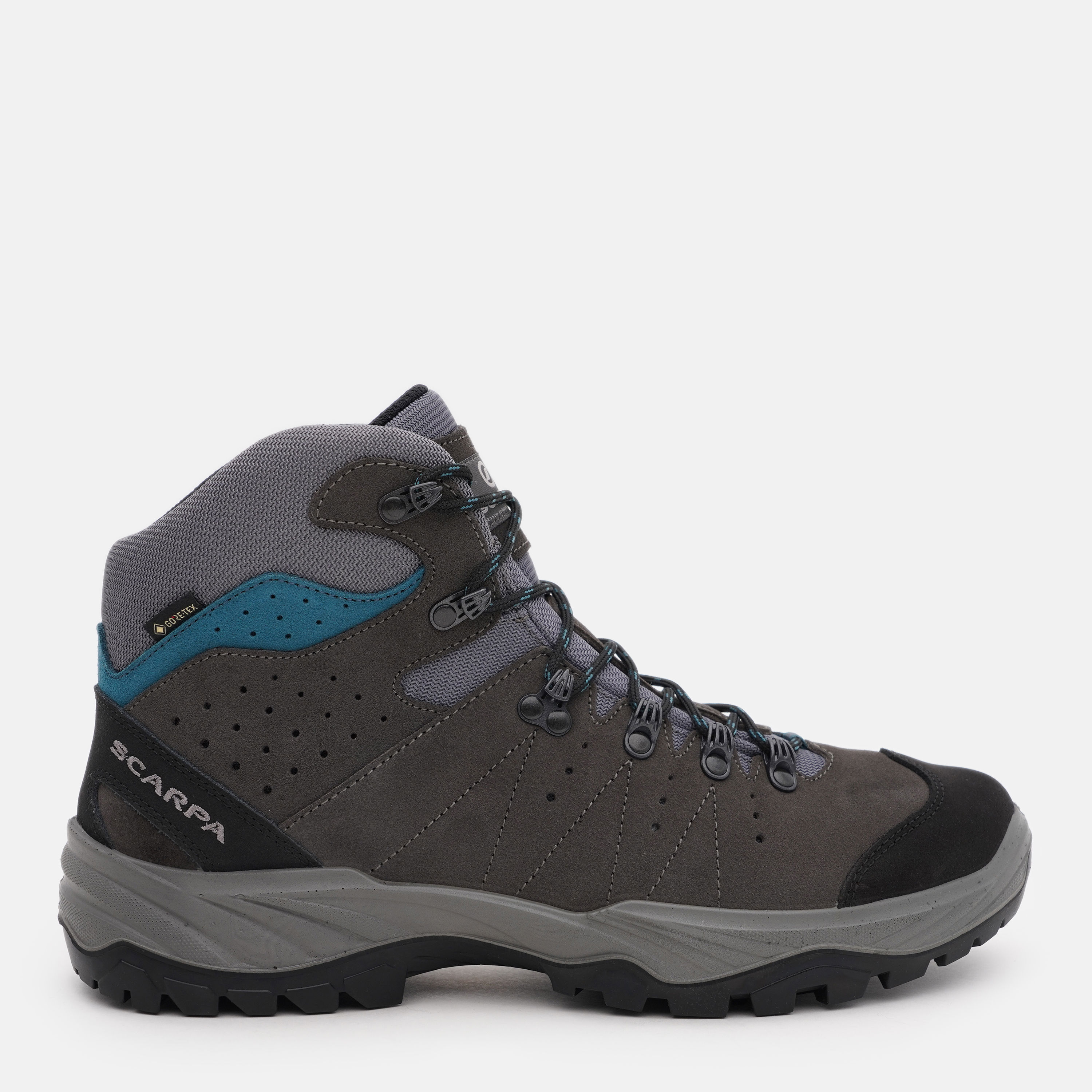 Акція на Чоловічі черевики для туризму з Gore-Tex Scarpa Mistral Gtx 30026-200 44.5 (10UK) 29 см Smoke-Lake Blue від Rozetka