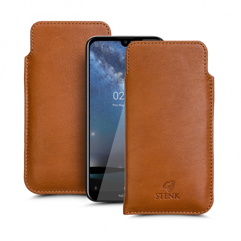 

Футляр Stenk Elegance для Nokia 2.2 Camel
