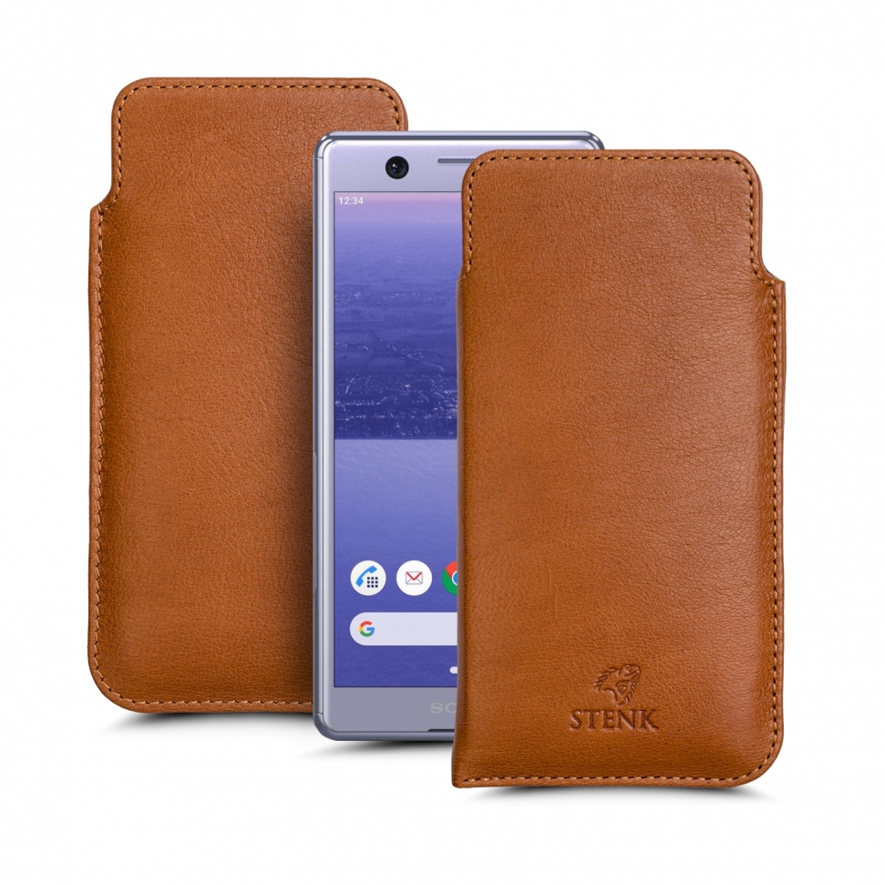 

Футляр Stenk Elegance для Sony Xperia Ace Camel