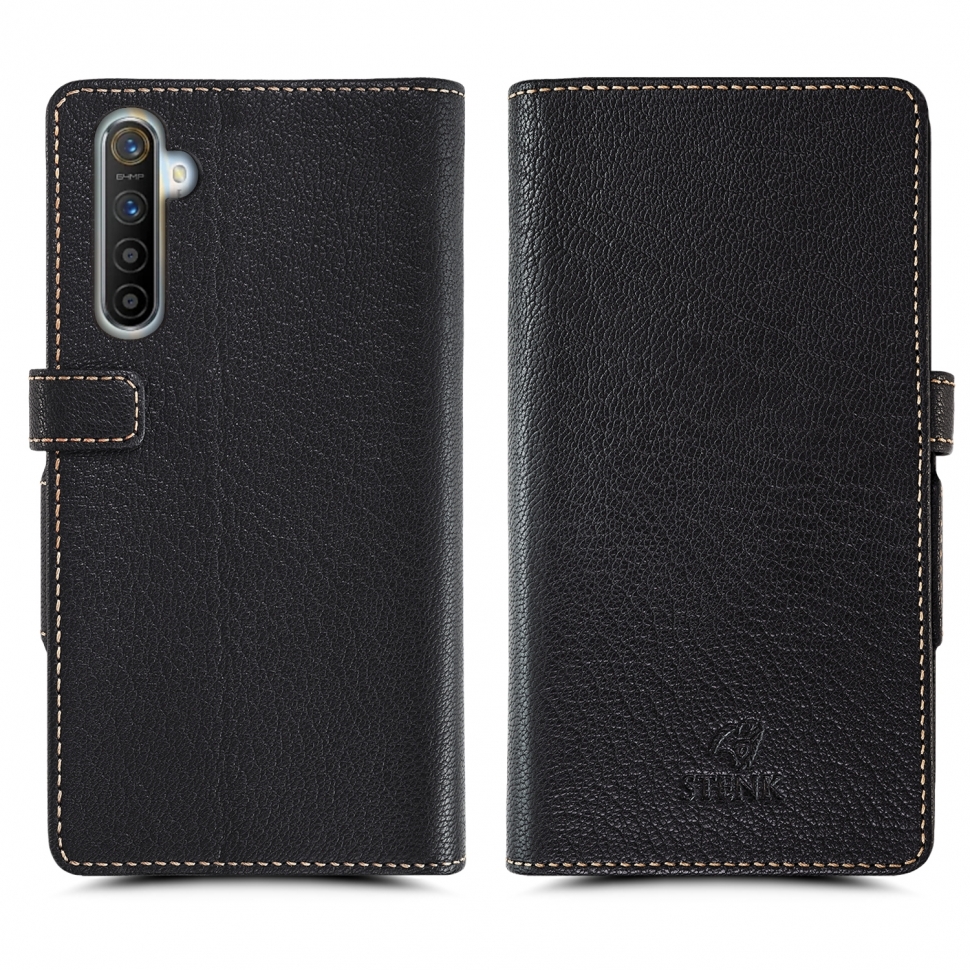 

Чехол книжка Stenk Wallet для Realme X2 Чёрный