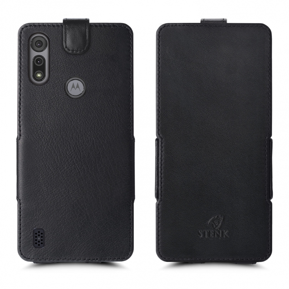 

Чехол флип Stenk Prime для Motorola Moto E6s Чёрный