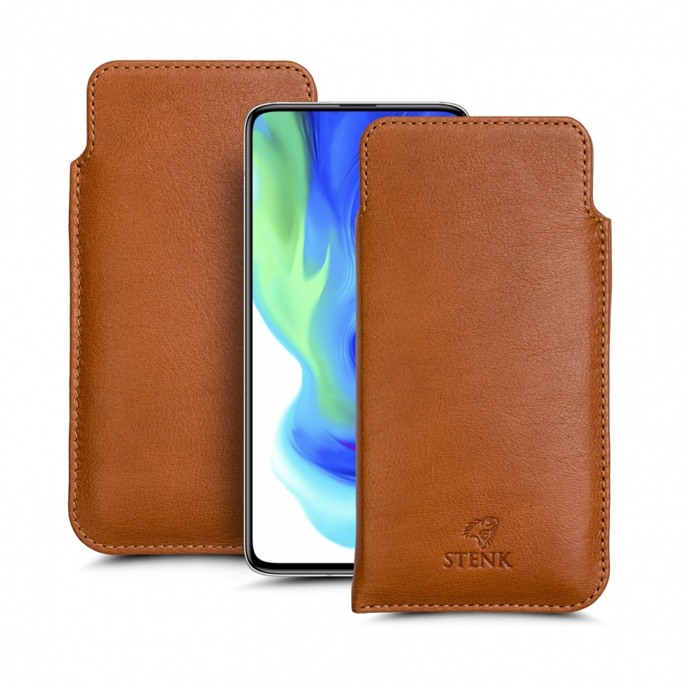 

Футляр Stenk Elegance для Xiaomi Redmi K30 Pro Camel