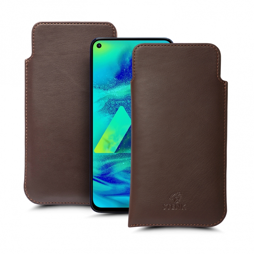 

Футляр Stenk Elegance для Samsung Galaxy M40 Коричневый