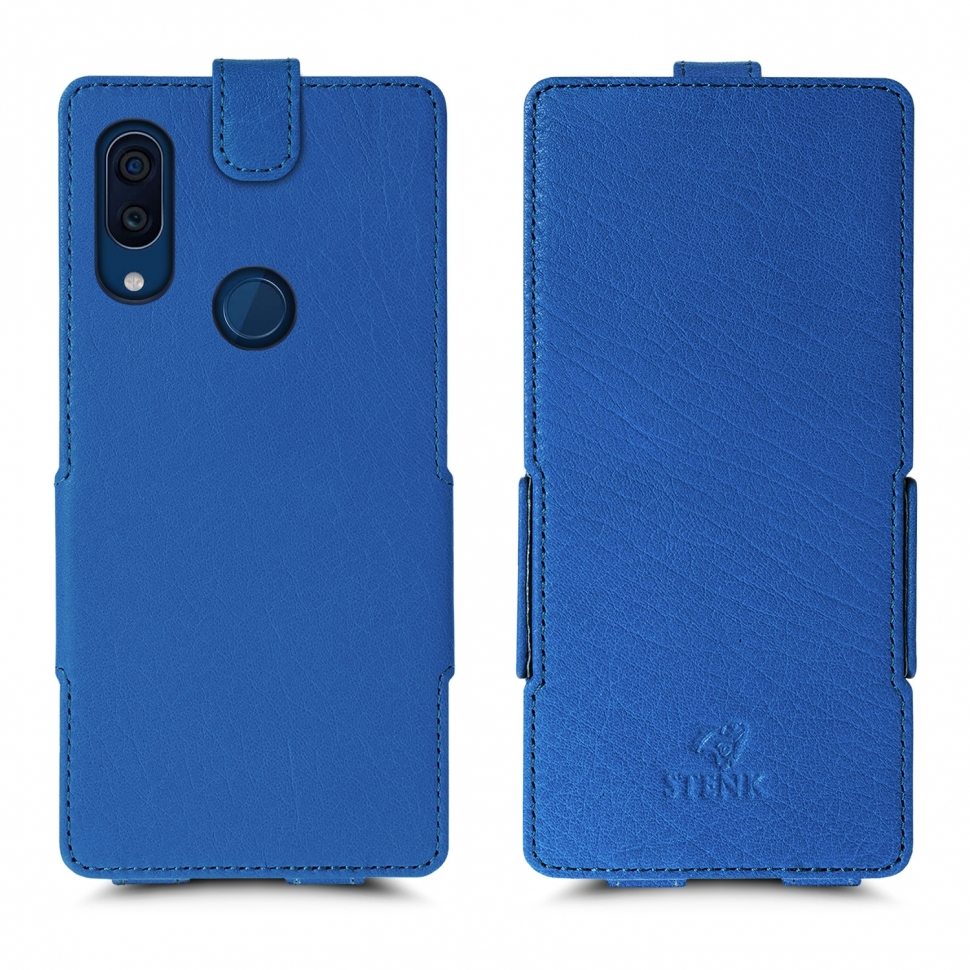 

Чехол флип Stenk Prime для ZTE Axon 9 Pro Ярко-синий