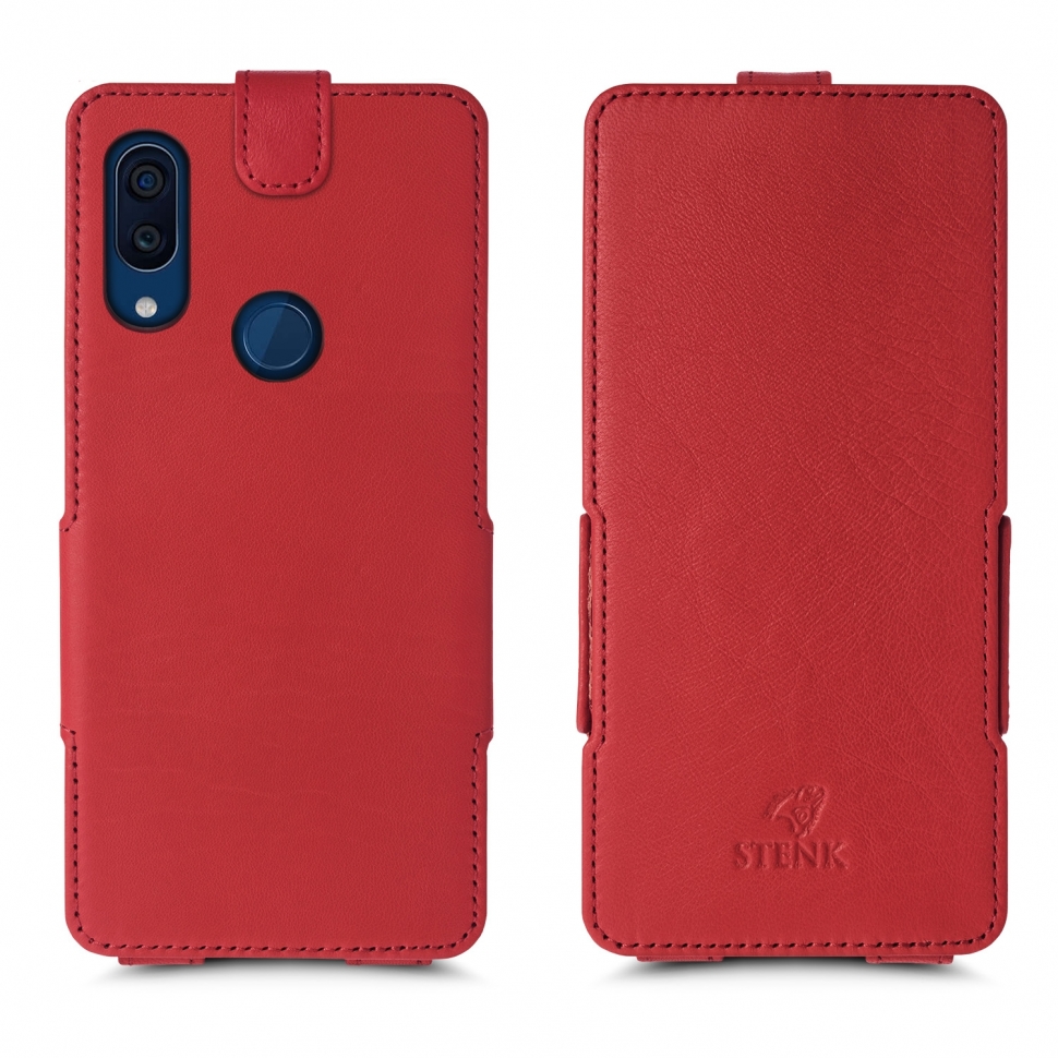 

Чехол флип Stenk Prime для ZTE Axon 9 Pro Красный