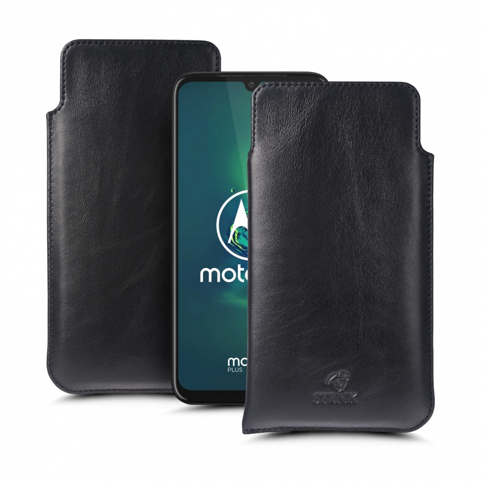

Футляр Stenk Elegance для Motorola Moto G8 Plus Чёрный