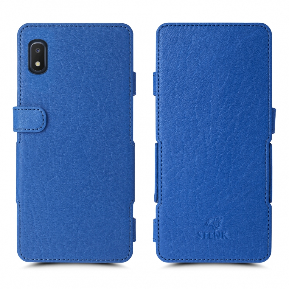 

Чехол книжка Stenk Prime для Samsung Galaxy A10e Ярко-синий