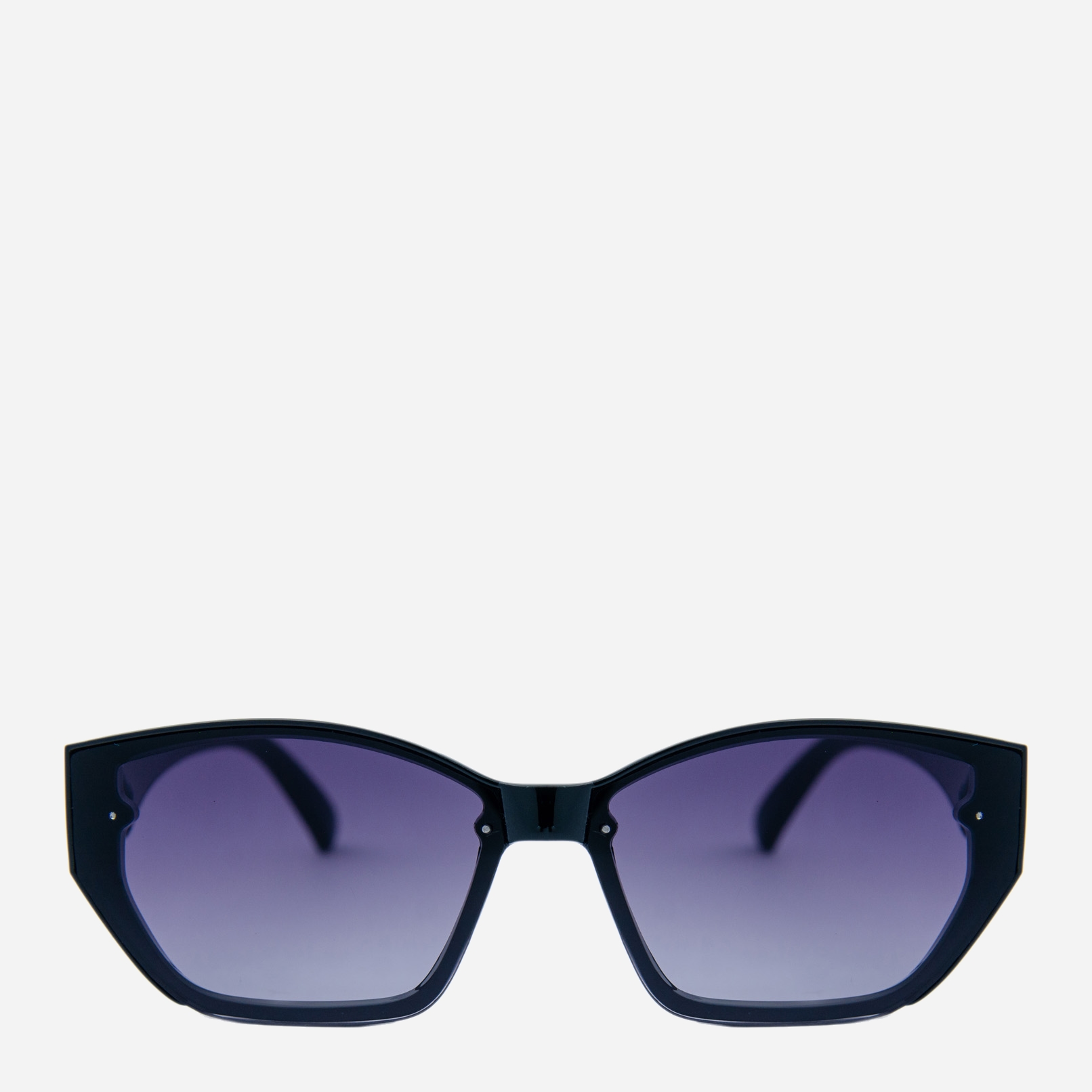 Акція на Сонцезахисні окуляри жіночі SumWin 1234-02 Чорні градієнт від Rozetka