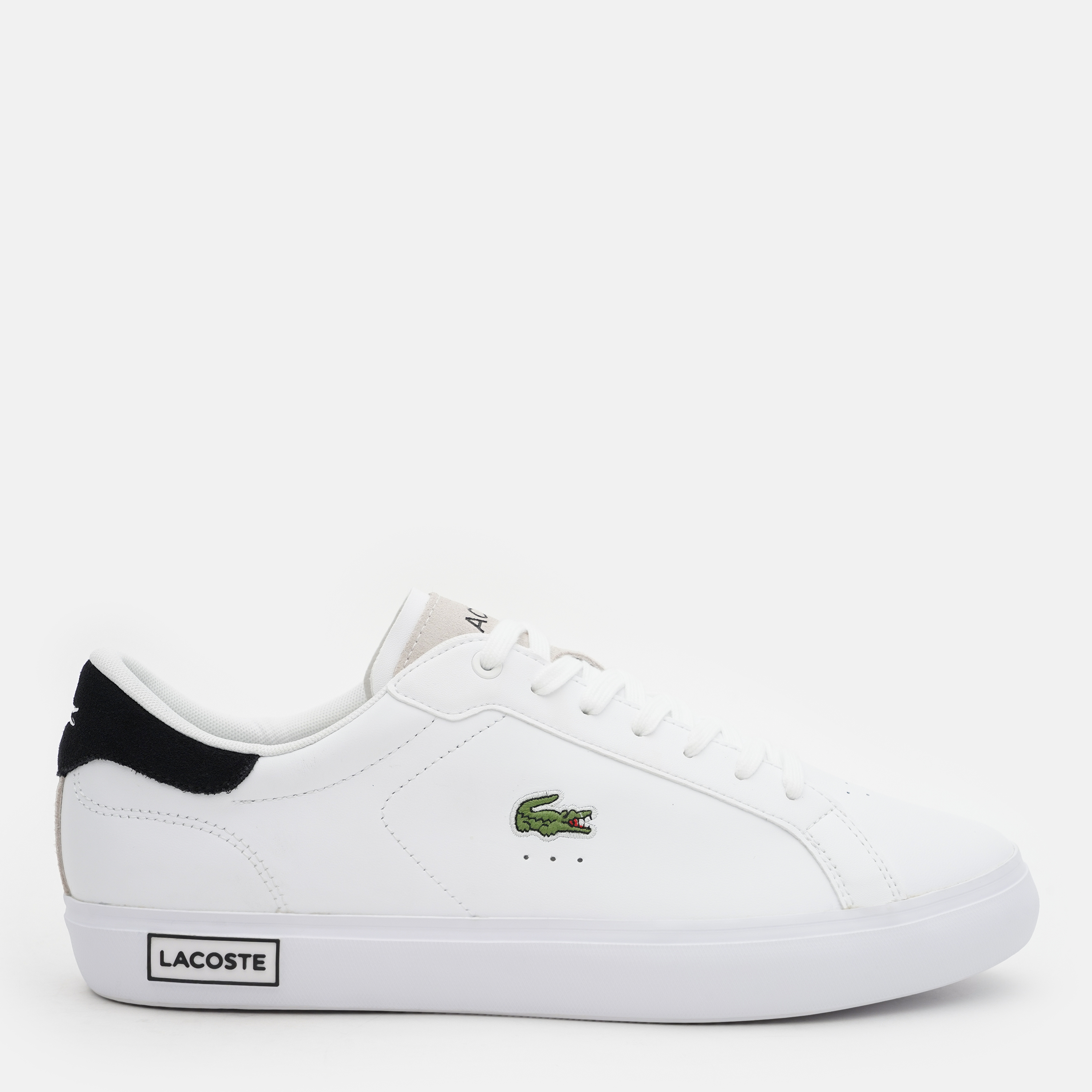 Акція на Чоловічі кеди низькі Lacoste Powercourt 747SMA0082-147 42.5 (T8.5) 26.5 см Білі від Rozetka