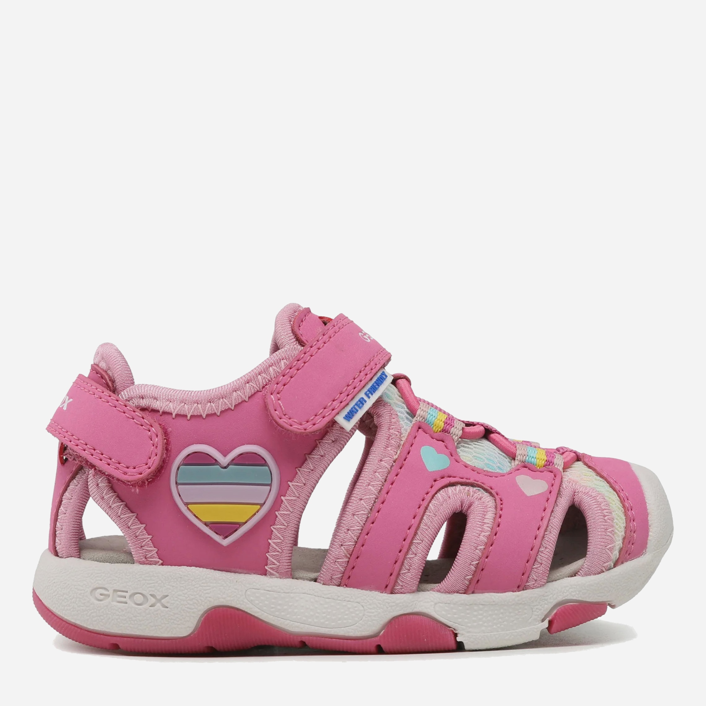 Акція на Дитячі сандалії для дівчинки Geox B150DA-05014-C8238 22 Рожеві від Rozetka