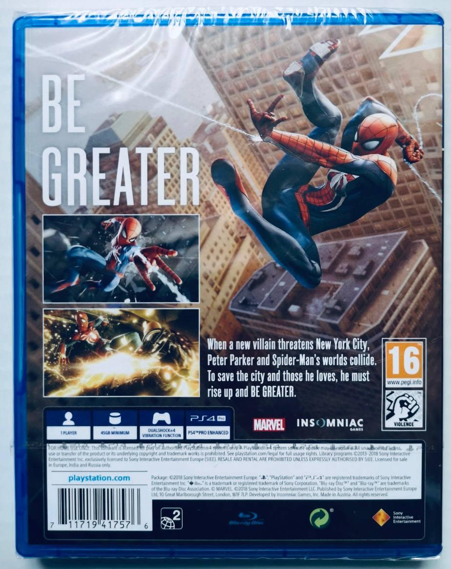 Игры на PlayStation 4 серии Spider-man купить в ROZETKA: отзывы, цена в  Киеве, Украине