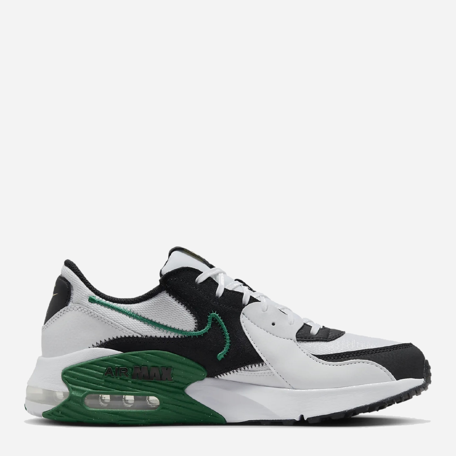 Акція на Чоловічі кросівки Nike Air Max Excee DZ0795-102 40 (7US) 25 см White/Malachite-Black-White від Rozetka