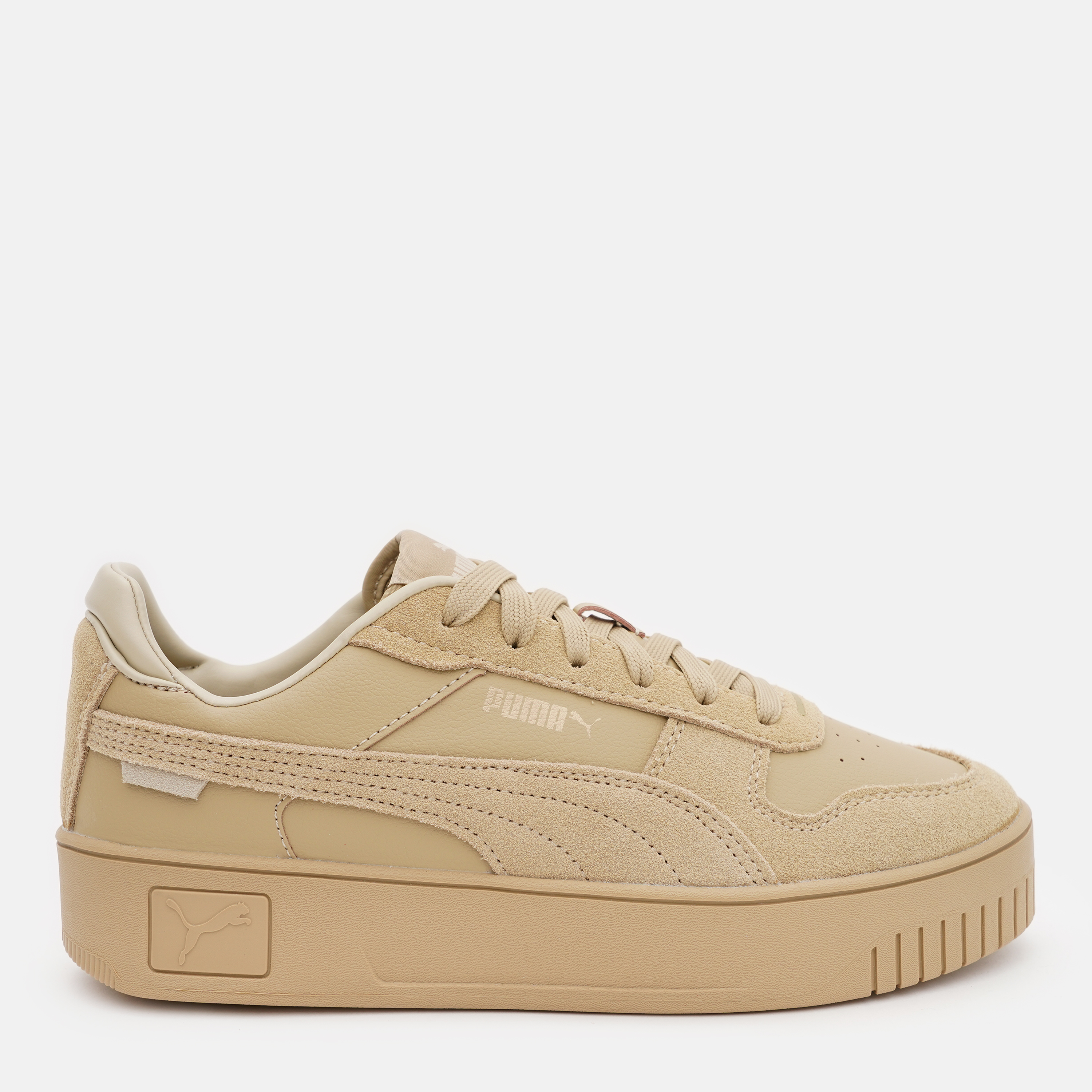 Акція на Жіночі кеди низькі Puma Carina Street Sd 39509301 39 (6UK) 25 см Prairie Tan-Prairie Tan-Puma Gold від Rozetka