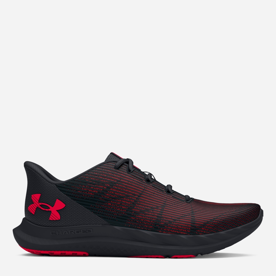 Акція на Чоловічі кросівки для бігу Under Armour Charged Speed Swift 3026999-002 42 (8.5US) 26.5 см Чорні від Rozetka