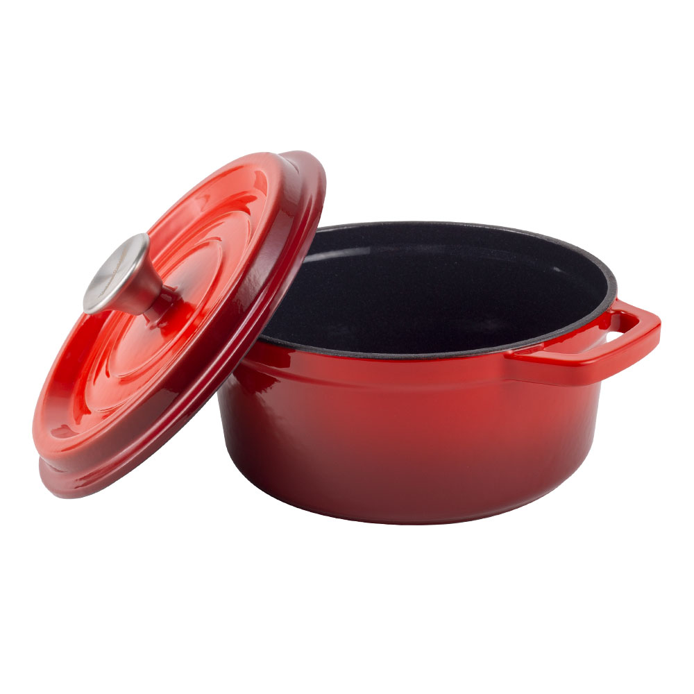 

Кастрюля Vintage Cuisine 2,2 л Красный Омбре
