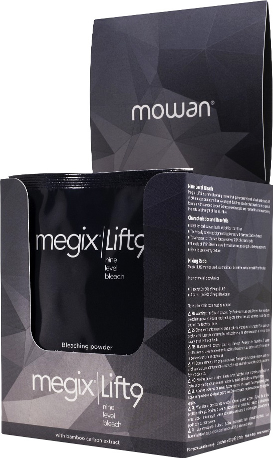 Осветляющая пудра для волос Mowan Megix Lift 9 Lightening Powder 12х30 ...