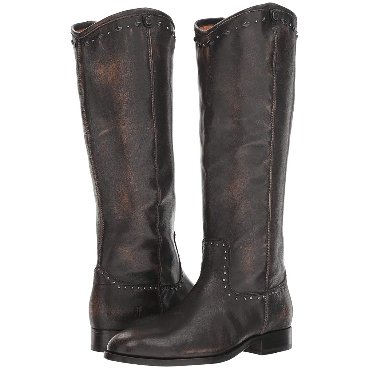 

Сапоги женские Frye Melissa Button Multi Stud Коричневый размер 37.5