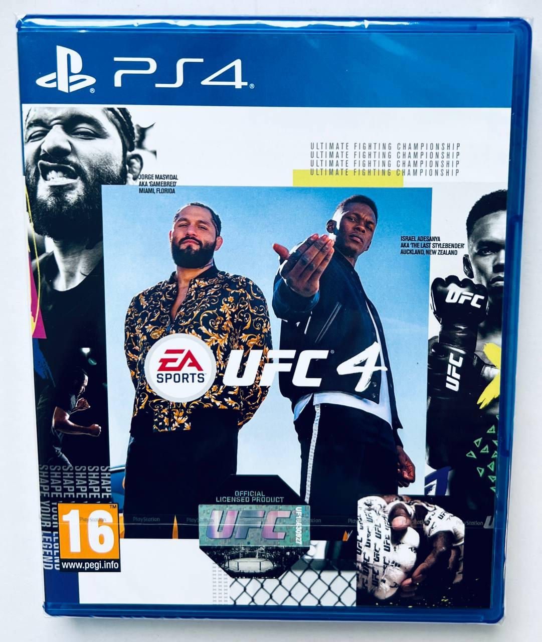 Игры на PlayStation 4 серии UFC купить в ROZETKA: отзывы, цена в Киеве,  Украине