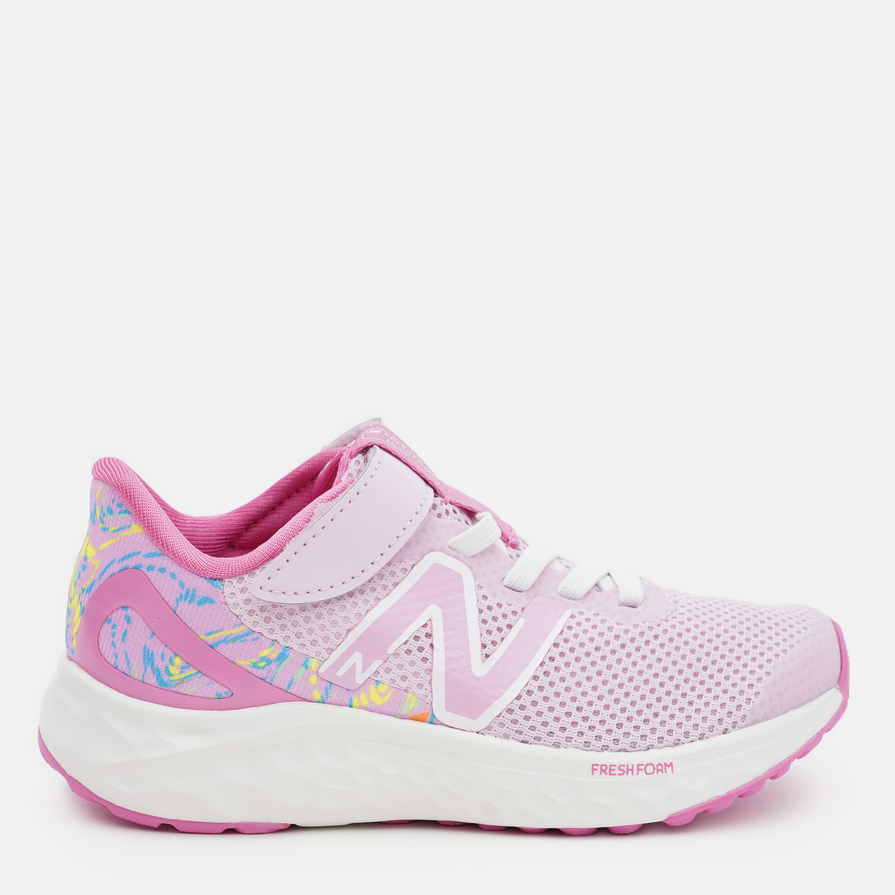 Акція на Дитячі кросівки для дівчинки New Balance Fresh Foam Arishi v4 PAARIPK4 34 Рожеві від Rozetka