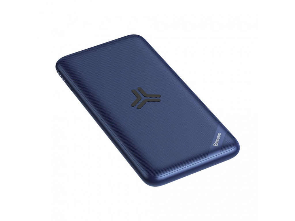 

Внешний аккумулятор Baseus S10 Bracket 10W Wireless Charger Power bank 10000mAh 18W Blue (PPS10-03)
