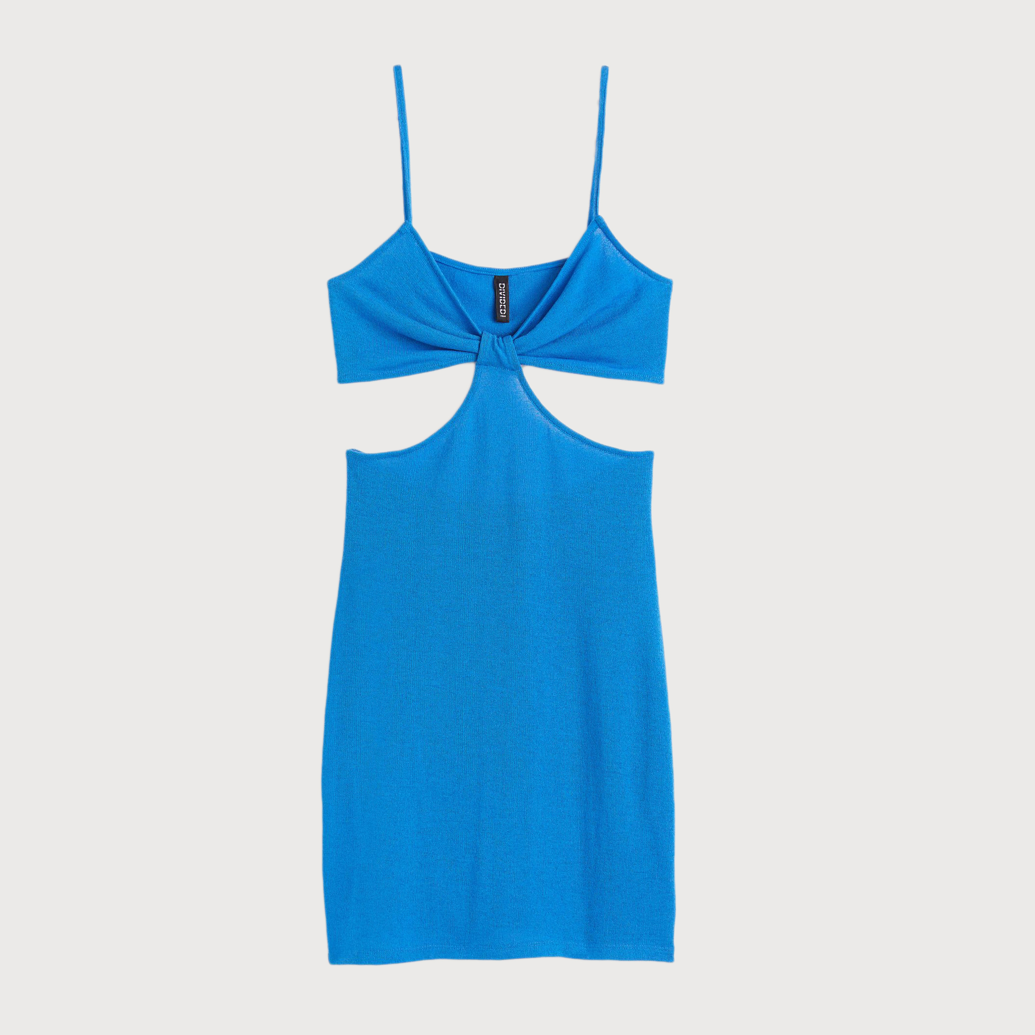 Акція на Сукня міні літня жіноча H&M 1065276arl M Синя від Rozetka