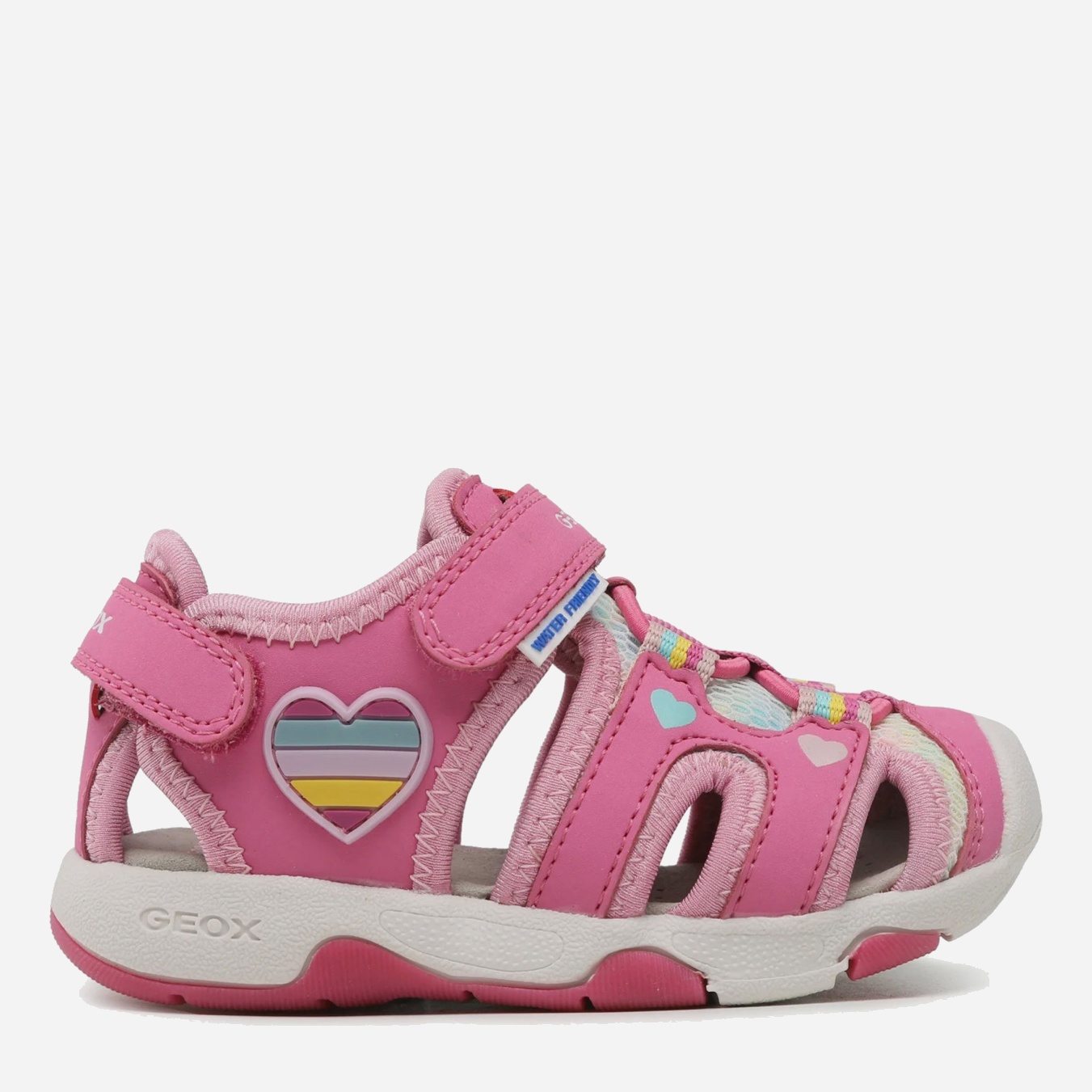 Акція на Дитячі сандалі для дівчинки Geox B150DA-05014-C8238 24 Рожеві від Rozetka